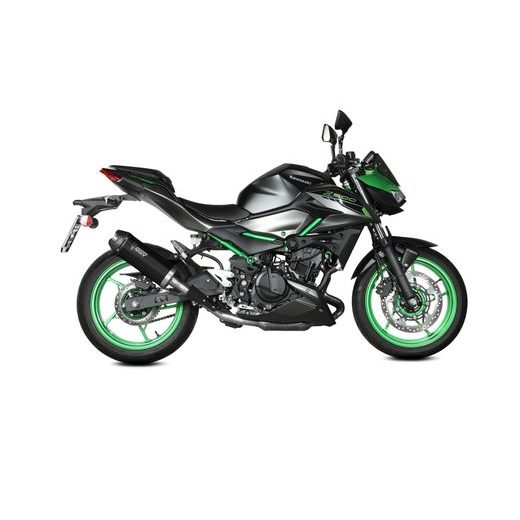 KONCOVKA VÝFUKU MIVV AK-1 K.061.LZK ČERNÝ S UHLÍKOVOU KONCOVKOU - KONCOVKY VÝFUKU - NA MOTORKU