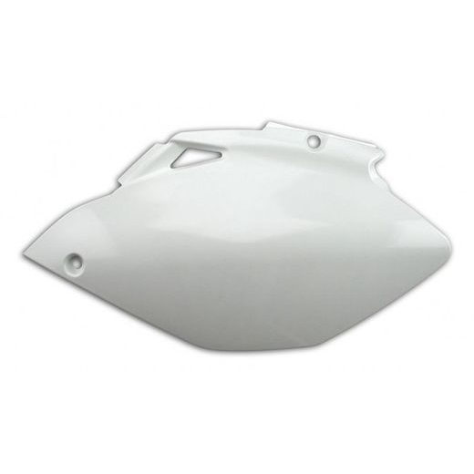 BOČNÍ ČÍSLOVÉ TABULKY CYCRA 2775-42 BÍLÁ - PLASTY - NA MOTORKU