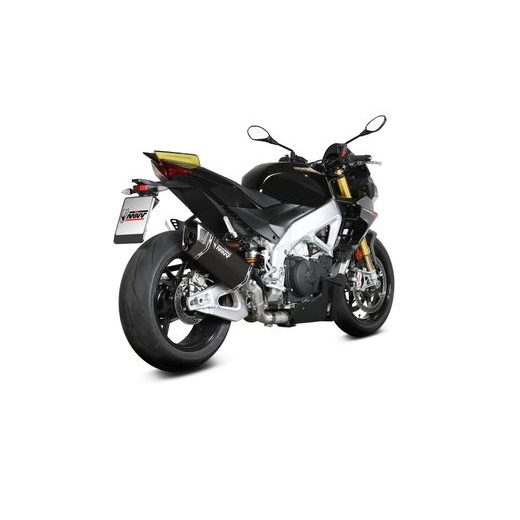 KONCOVKA VÝFUKU MIVV SR-1 A.015.LR1TB ČERNÝ TITAN - KONCOVKY VÝFUKU - NA MOTORKU