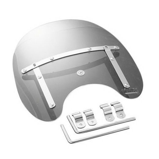 PLEXI HH MALÉ 36X41CM - PRO KRUHOVÁ SVĚTLA - NÍZKÉ - NA MOTORKU