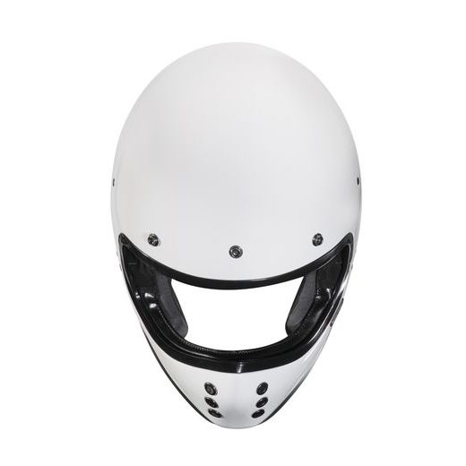 HJC PŘILBA V60 SOLID WHITE - INTEGRÁLNÍ HELMY - NA MOTORKÁŘE