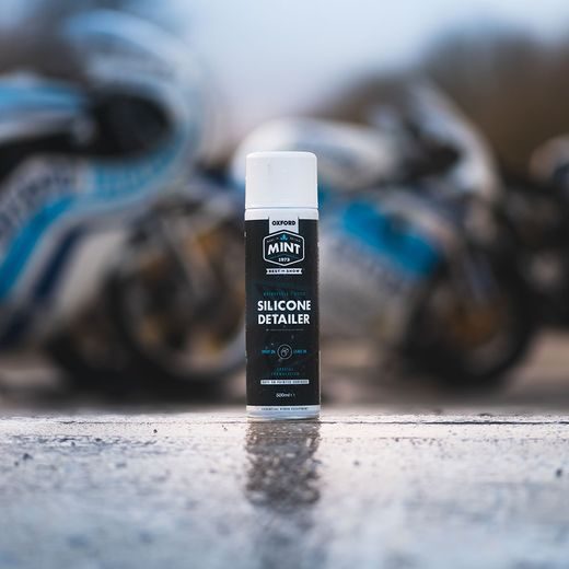 SILIKONOVÝ SPREJ PRO PÉČI A OCHRANU PLASTŮ OXFORD MINT SILICONE DETAILER 500 ML - KOSMETIKA - NA DOVOLENOU
