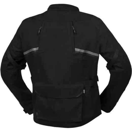 CESTOVNÍ MOTO BUNDA IXS TOURSTER-STX 1.0 X2-111405 ČERNÁ – PRODLOUŽENÁ - ENDURO BUNDY - NA MOTORKÁŘE