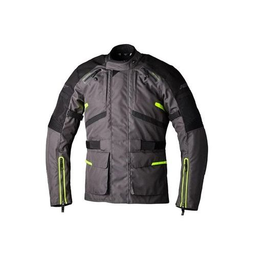 PÁNSKÁ TEXTILNÍ BUNDA RST 2979 ENDURANCE CE - GRAFITOVÁ/FLO. YEL - TEXTILNÍ BUNDY - NA MOTORKÁŘE