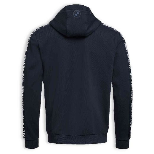 PÁNSKÁ MIKINA NA ZIP BMW MAKE LIFE A RIDE - TMAVĚ MODRÉ - MIKINY - NA MOTORKÁŘE