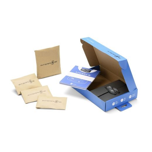 BLUETOOTH HEADSET PRO UZAVŘENÉ A OTEVŘENÉ PŘILBY INTERPHONE U-COM3 - INTERKOMY - NA MOTORKÁŘE