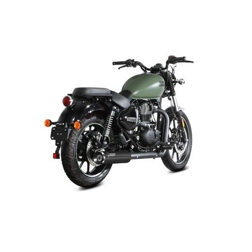 KONCOVKA VÝFUKU MIVV HR-1 RE.004.LH1BA ČERNÁ - KONCOVKY VÝFUKU - NA MOTORKU