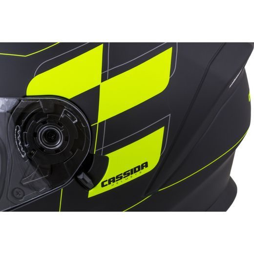 CASSIDA HELMA INTEGRAL 3.0 ROXOR - ŽLUTÁ - SE SLUNEČNÍ CLONOU - NA MOTORKÁŘE