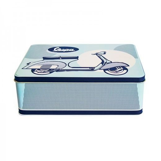 PLECHOVÁ DÓZA VESPA BLUE