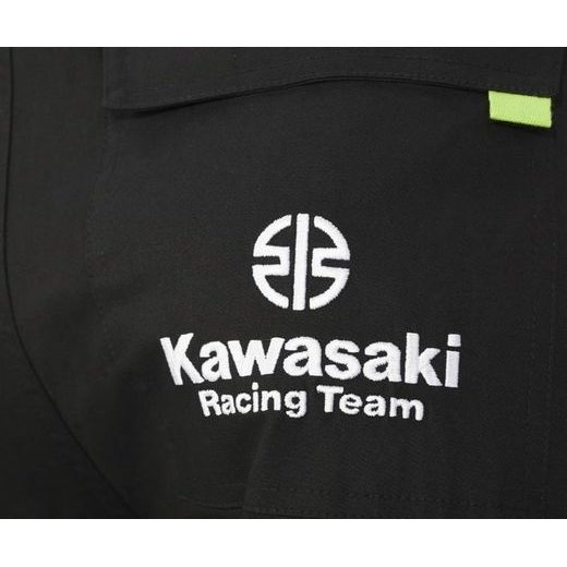 PÁNSKÉ KALHOTY KAWASAKI MXGP 2022 - ČERNÁ - KALHOTY - NA MOTORKÁŘE