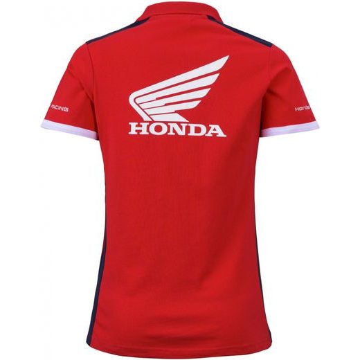 HONDA POLO RACING WOMAN RED - TRIČKA - NA MOTORKÁŘE