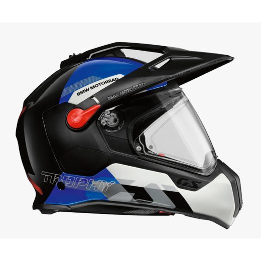 PŘILBA BMW GS RALLYE CARBON - TROPHY - ENDURO HELMY - NA MOTORKÁŘE