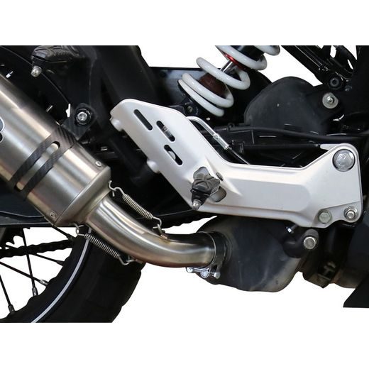 KONCOVKA VÝFUKU SLIP-ON GPR POWERCONE EVO E4.HU.50.PCEV BROUŠENÁ NEREZOVÁ OCEL PRO HUSQVARNA VITPILEN 401 2020-2020 - KONCOVKY VÝFUKU - NA MOTORKU