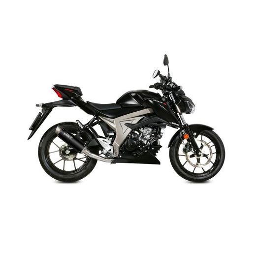 VÝFUK KOMPLETNÍ 1X1 MIVV GP PRO S.055.LXBP ČERNÁ OCEL - VÝFUKY - NA MOTORKU