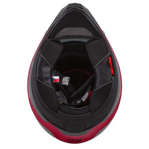 CASSIDA HELMA TOUR 1.1 SPECTRE - ČERVENÁ - ENDURO HELMY - NA MOTORKÁŘE