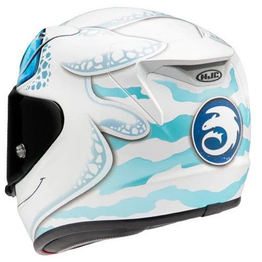 HJC PŘILBA RPHA 12 LIGHT FURY UNIVERSAL MC2 - BEZ SLUNEČNÍ CLONY - NA MOTORKÁŘE