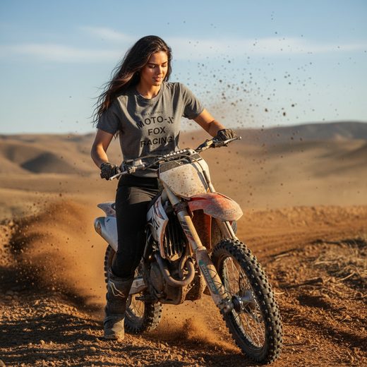 DÁMSKÉ TRIČKO FOX DARKSIDE SS BF CREW RL SLVE - ŠEDÁ - TRIČKA - NA MOTORKÁŘE