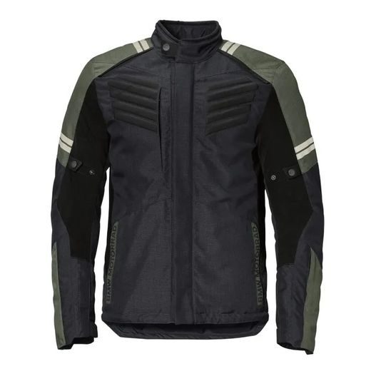 PÁNSKÁ BUNDA RESCHEN GTX MODRO-ŠEDÁ - TEXTILNÍ BUNDY - NA MOTORKÁŘE