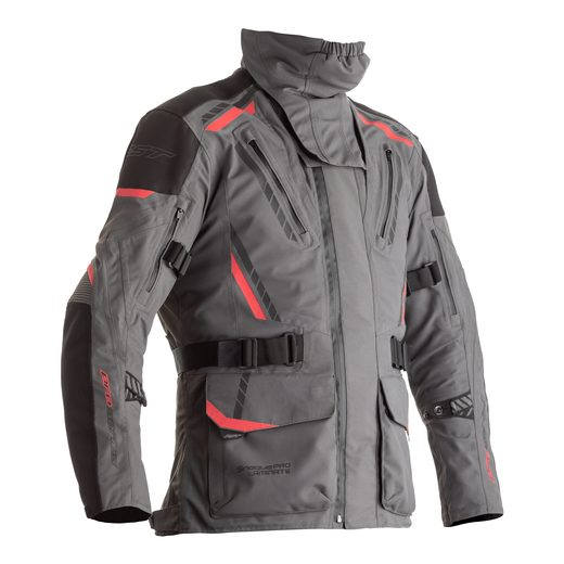 PÁNSKÁ TEXTILNÍ BUNDA RST PRO SERIES PATHFINDER CE / JKT 2362 - ŠEDÁ