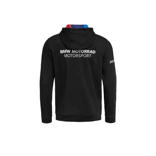 MIKINA BMW MOTORSPORT S KAPUCÍ A ZAPÍNÁNÍM NA ZIP - MIKINY - NA MOTORKÁŘE