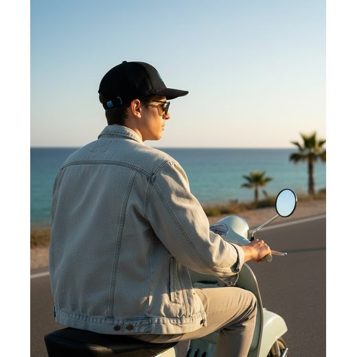 KŠILTOVKA VESPA - ČERNÁ - DÁRKY PRO FANOUŠKY VESPA - NA MOTORKÁŘE