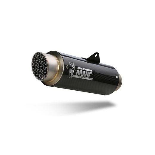 VÝFUK KOMPLETNÍ 2X1 MIVV GPPRO K.058.K2P KARBON - DVOJITÉ VÝFUKY - NA MOTORKU