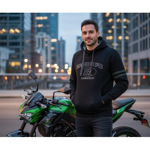 MIKINA KAWASAKI 1952 - MIKINY - NA MOTORKÁŘE