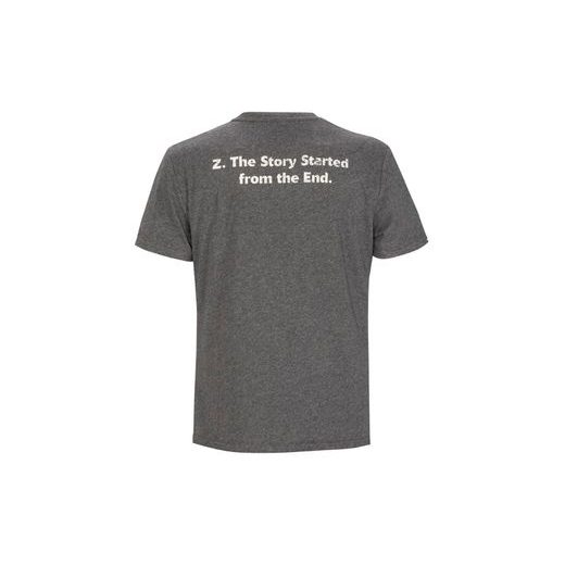 PÁNSKÉ VÝROČNÍ TRIČKO KAWASAKI Z 50 LET - ŠEDÁ - TRIČKA - NA MOTORKÁŘE