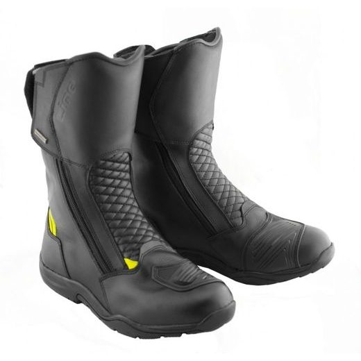 CESTOVNÍ KOŽENÉ BOTY MBW BENNY - ČERNÉ - KOŽENÉ BOTY - NA MOTORKÁŘE