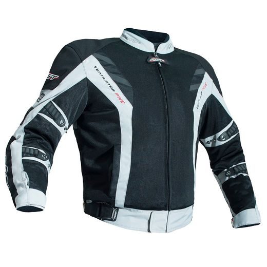 TEXTILNÍ BUNDA NA MOTORKU RST VENTILATOR V CE / JKT 2702 - ŠEDÁ - TEXTILNÍ BUNDY - NA MOTORKÁŘE