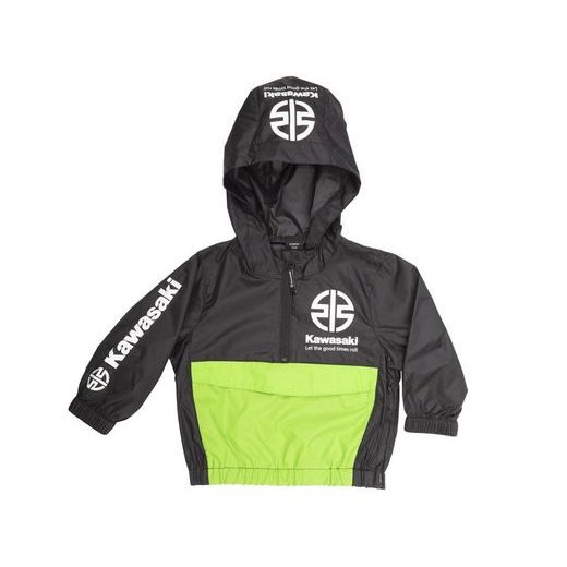 DĚTSKÁ VODĚODOLNÁ BUNDA KAWASAKI - PRO DĚTI - NA MOTORKÁŘE
