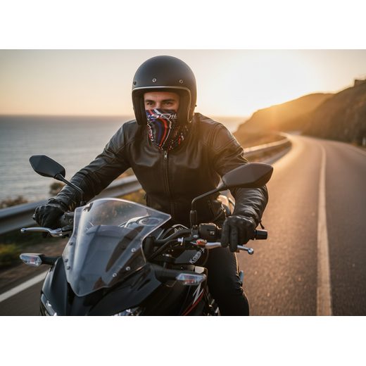 MOTO NÁKRČNÍK KAWASAKI Z-50TH - ČERVENÝ - NÁKRČNÍKY - NA MOTORKÁŘE