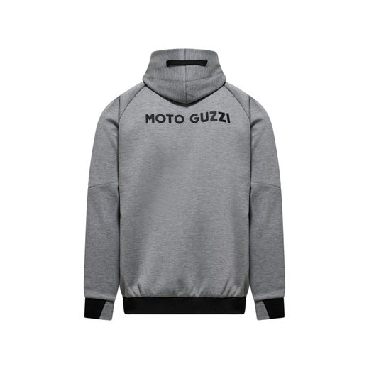 MG ESSENTIAL HOODIE UNISEX - ŠEDÁ - DÁRKY PRO FANOUŠKY MOTO GUZZI - NA MOTORKÁŘE