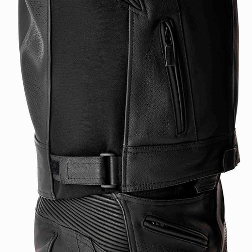 PÁNSKÁ KOŽENÁ BUNDA RST TRACTECH EVO 5 D3O – ČERNÁ - KOŽENÉ BUNDY - NA MOTORKÁŘE