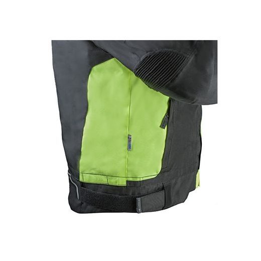 BUNDA NA MOTOCYKL MBW NEAT ČERNO-ŽLUTÁ PÁNSKÁ - TEXTILNÍ KALHOTY - NA MOTORKÁŘE