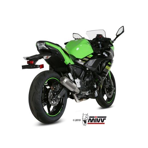 VÝFUK KOMPLETNÍ 2X1 MIVV MK3 K.044.SM3X NEREZ - VÝFUKY - NA MOTORKU
