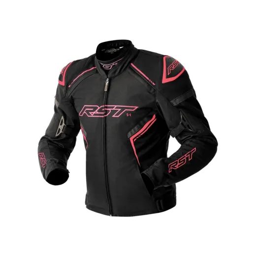 DÁMSKÁ TEXTILNÍ BUNDA - RST 103629 S1 D3O LADIES TEXTILE JACKET - RŮŽOVÁ - TEXTILNÍ BUNDY - NA MOTORKÁŘE