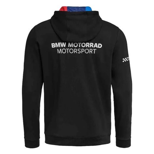 MIKINA BMW MOTORSPORT S KAPUCÍ A ZAPÍNÁNÍM NA ZIP - MIKINY - NA MOTORKÁŘE