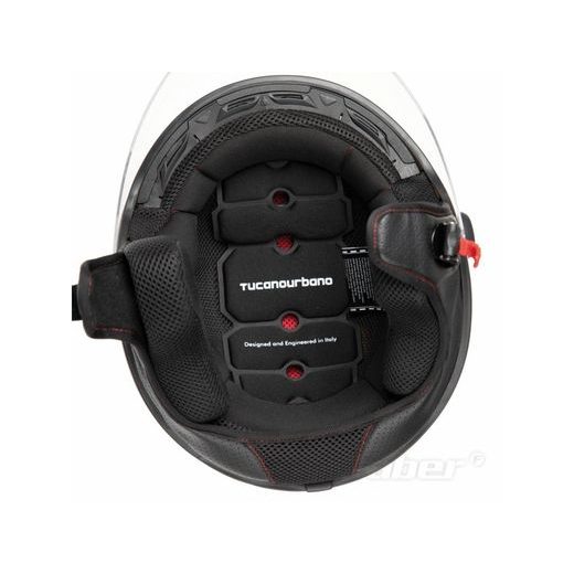 HELMA TUCANO URBANO EL JETTIN - BÍLÁ - HELMY NA SKÚTR - NA MOTORKÁŘE