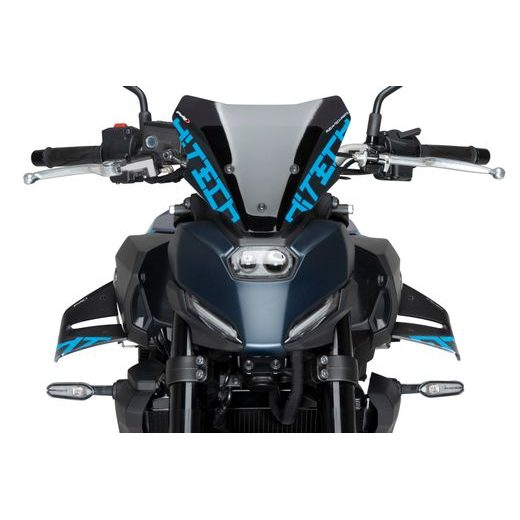 SPOILERY PUIG D12 22416S GRAPHICS - PLEXI ŠTÍTY - NA MOTORKU