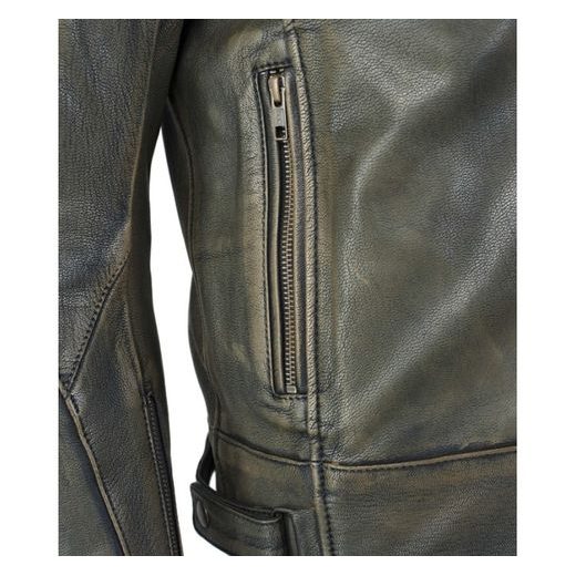 STYLOVÁ KOŽENÁ BUNDA MBW PEET HNĚDÁ - KOŽENÉ BUNDY - NA MOTORKÁŘE