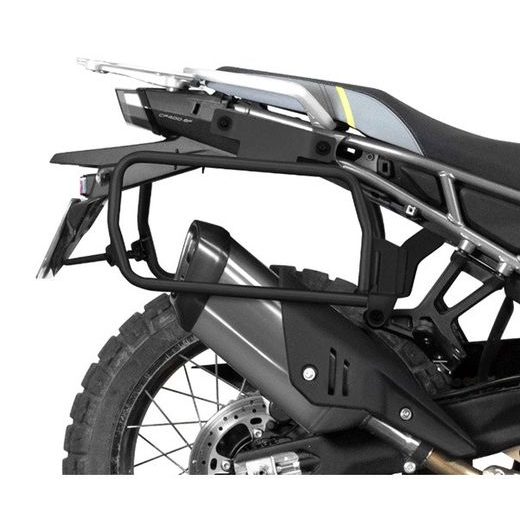 MONTÁŽNÍ SADA 4P SYSTÉM SHAD C0MT434P (PRO KUFRY A BRAŠNY TERRA A SH38X) PRO CFMOTO 450 MT-R / RX 2023-2026 - MONTÁŽNÍ SADY - NA MOTORKU