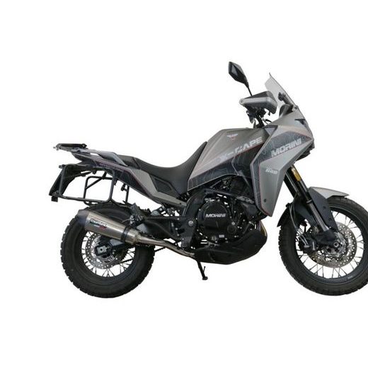 MID-FULL VÝFUKOVÝ SYSTÉM GPR NEW GRAND PRIX EVO TITANIUM MO.6.CAT.GPAN.TO BROUŠENÝ TITAN ZAHRNUJE ODNÍMATELNÝ DB KILLER A KATALYZÁTOR - VÝFUKY - NA MOTORKU