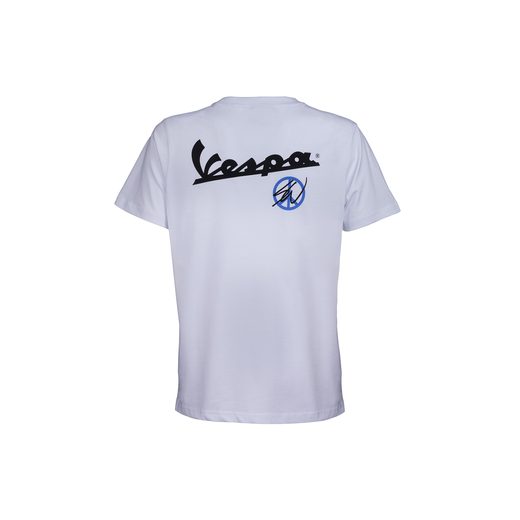 PÁNSKÉ TRIČKO VESPA SW HISTORIC - BÍLÁ - TRIČKA - NA MOTORKÁŘE