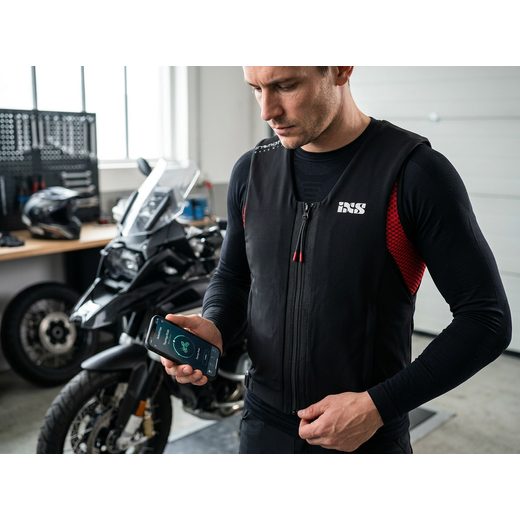 AIRBAGOVÁ VESTA IXS IPRO 1.0 - 3 MĚSÍCE PŘEDPLATNÉ ZDARMA! - AIRBAGOVÉ CHRÁNIČE - NA MOTORKÁŘE