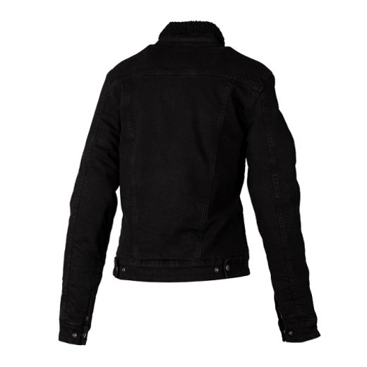 DÁMSKÁ BUNDA S KEVLAREM RST X KEVLAR® SHERPA DENIM CE / 3097 - ČERNÁ - TEXTILNÍ BUNDY - NA MOTORKÁŘE