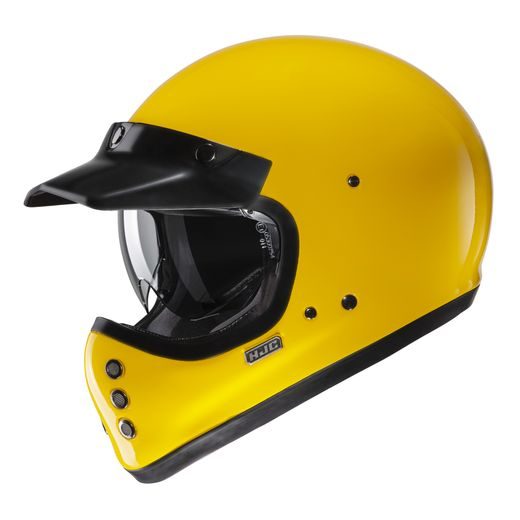 HJC PŘILBA V60 SOLID DEEP YELLOW - MOTOKROSOVÉ HELMY - NA MOTORKÁŘE