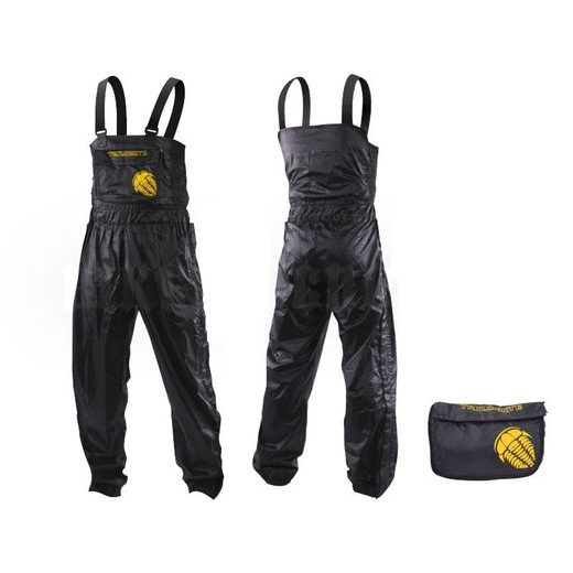 NEPROMOK NA MOTORKU TRILOBITE 861 RAIN JEANS SUIT - ČERNÁ