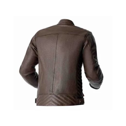 PÁNSKÁ KOŽENÁ BUNDA - RST 103638 ROADSTER AIR D3O - HNĚDÁ - KOŽENÉ BUNDY - NA MOTORKÁŘE