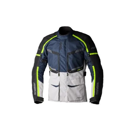 TEXTILNÍ PÁNSKÁ BUNDA RST MAVERICK EVO 3198 - NAVY/STŘÍBRNÁ - TEXTILNÍ BUNDY - NA MOTORKÁŘE
